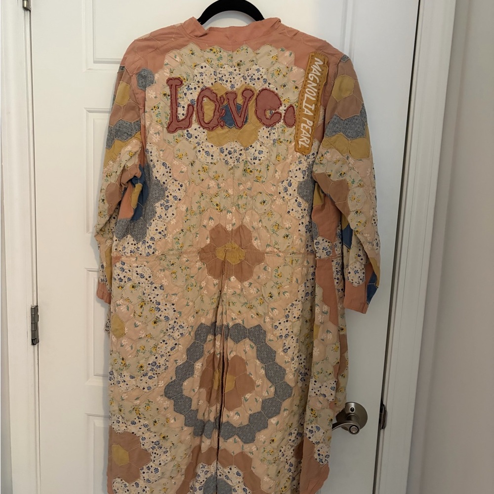 Magnolia Pearl Multicolor Patchwork Jacket NWT - image 3